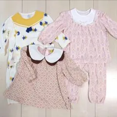 moimoln モイモルン 花柄襟付きワンピース　パジャのサムネイル
