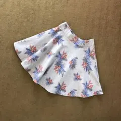 H&M L.O.G.G 花柄　スウェット　スカート　160