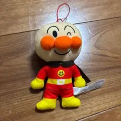 アンパンマン ぬいぐるみ ストラップ付き