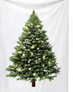 クリスマスタペストリー クリスマスツリー ツリー クリスマス