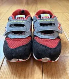 New Balance 996 16cm キッズシューズ 赤黒