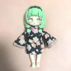 ディーラー様製　黒色桜チャイナ服