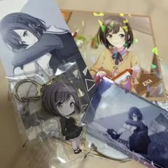 東雲絵名 アクリルキーホルダー カード4点セット