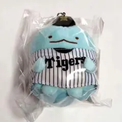 すみっコぐらし　とかげ　ぬいぐるみマスコット　阪神タイガース　キーホルダー