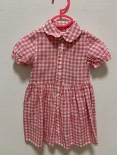 【新品未使用】ラルフローレン♡チェックワンピ80cm