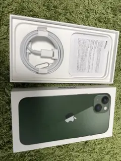 iPhone13 green256GB 空箱
