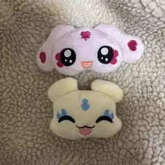 プリキュア ぬいぐるみクリップ メップル　ミップル 前髪クリップ