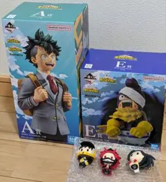 僕のヒーローアカデミア 一番くじ A賞、E賞 ＋ちょこのっこ3種セット