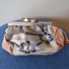 多色花柄がま口財布