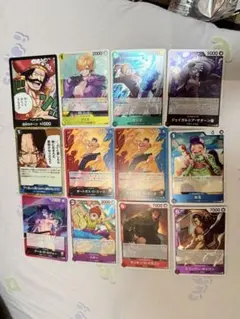 ワンピース カードゲーム トレーディングカード 12枚