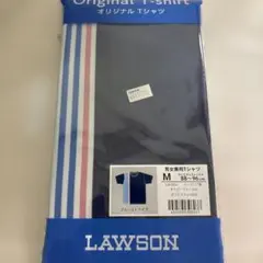 LAWSON オリジナルTシャツ Mサイズ ネイビーブルーのサムネイル