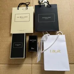 香水の紙袋と空箱 DIOR JO MALONEのサムネイル