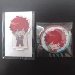 アニカフェ　天城一彩　アクスタ　缶バッジ