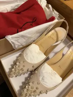 Christian Louboutin スタッズ付きハイヒールパンプスのサムネイル