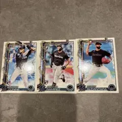 Toops MLB 2025 ホリデー　マイアミ・マーリンズ 3枚セット