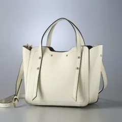 MiLOS ミロス【美品】レザーハンドバッグ ショルダー 2wayのサムネイル
