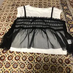 新品GUチュールキャミソールセットT 130