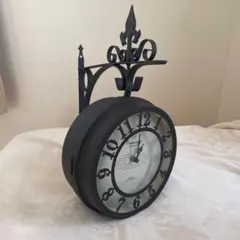 【訳アリ】壁掛け両面時計 OLD STREET BOTHSIDE CLOCK