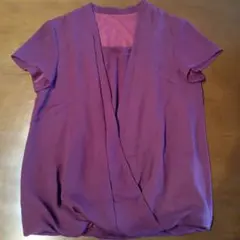 COUP DE CHANCEパープル 半袖 カットソー 38