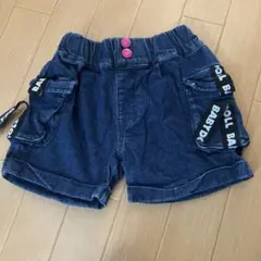 ベビードール　デニム　ショートパンツ　120