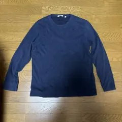 UNIQLO 長袖カットソー ネイビー Mサイズのサムネイル