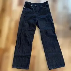 ダークデニム ストレートデニム W26XL29