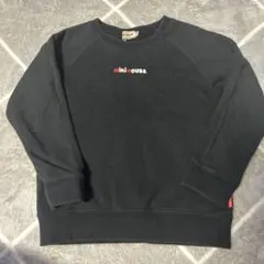 mixiHOUSE 黒 トレーナー