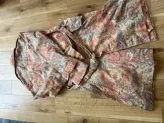 A.I.C ペイズリー柄 トレンチコート