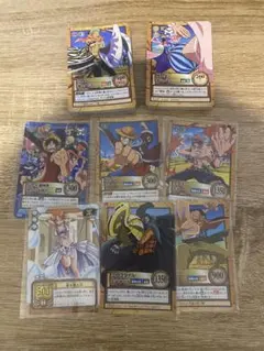初期 ワンピース カードダス ハイパーバトル 第7弾 全種43コンプ