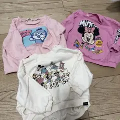 女の子 トレーナー　まとめ売り　90サイズ