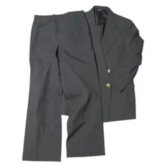 【Ralph Lauren】 セットアップスーツ ダブル チャコールグレー