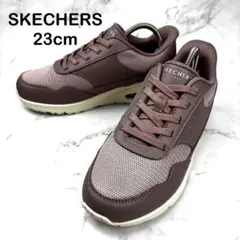 【新品級】SKECHERS スリップインズ くすみピンク スニーカー 23