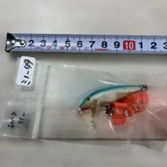 ミノー プラグ ルアー ブルー系 6.2gのサムネイル