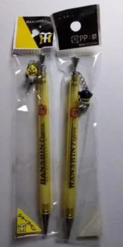 阪神タイガース Tigers キャラクターシャープペン 2本セット