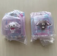 サンリオ パッケージミニチュアコレクション シュガーバニーズ しろうさ&くろうさ