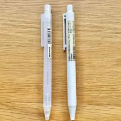 無印良品　芯がまわって文字が太りにくいシャープペン／シャープペン・半透明のサムネイル