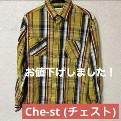 チェストChe-st メンズシャツ　コットン100% Mサイズ　日本製