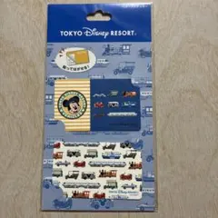 東京ディズニーリゾート ICカードステッカー ビークル アトラクション