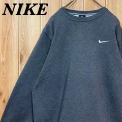 NIKE スウェット ◎スウォッシュ ロゴ 刺繍 ワンポイント