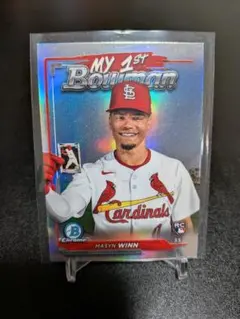 topps 10シリ Masyn Winn プレイヤー使用メモラビリアカード - メルカリ