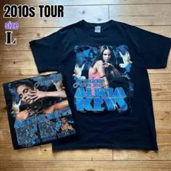 極希少 アリシア・キーズ 2010ツアー グラフィック Tシャツ