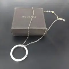 美品 BVLGARI ブルガリ ネックレス サークル ビーゼロワン SV925