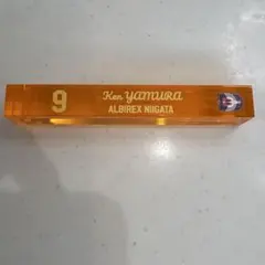 アルビレックス新潟　9番矢村健　プレイヤーズルームキーホルダー