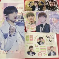 BTS V テテ テヒョン 韓国製作者様 封筒 トレカ メモ ステッカー