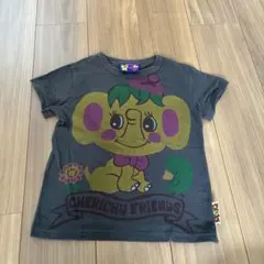 Cherichu Friends Tシャツ 100cm ダークグレーのサムネイル
