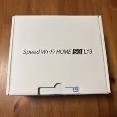 未使用 Speed Wi-Fi HOME 5G L13 本体 - メルカリ