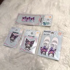 新品　ワッペン　4種セット　アイロン　入園　入学　シールワッペン　クロミ　靴