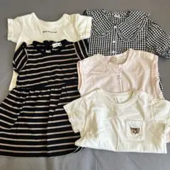 petitmain branshes 子供 女の子 90サイズ まとめ売り 半袖