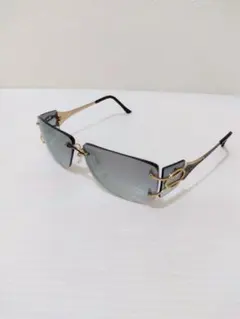 未使用！CAZAL カザール 渋いサングラス ツーポイント リムレスのサムネイル
