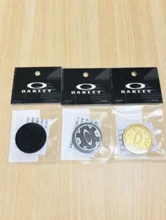 新品未開封OAKLEY ELLIPSE MARKER ゴルフマーカー3個セットのサムネイル